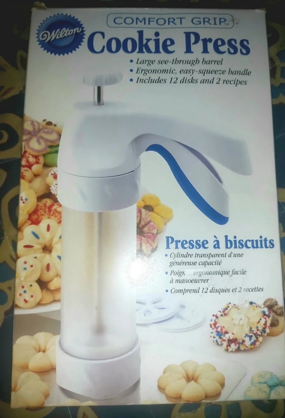 Wilton Comfort Grip Cookie Press