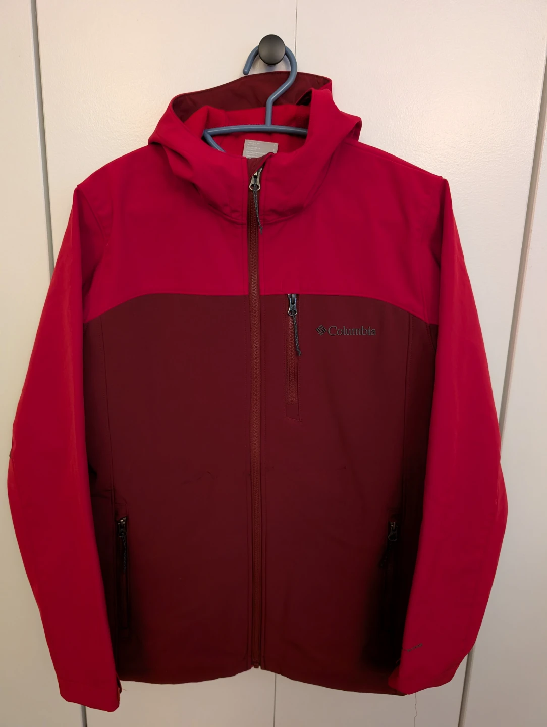 Columbia Sportswear Omni-Wind Jacket - Red/Maroon, Size S