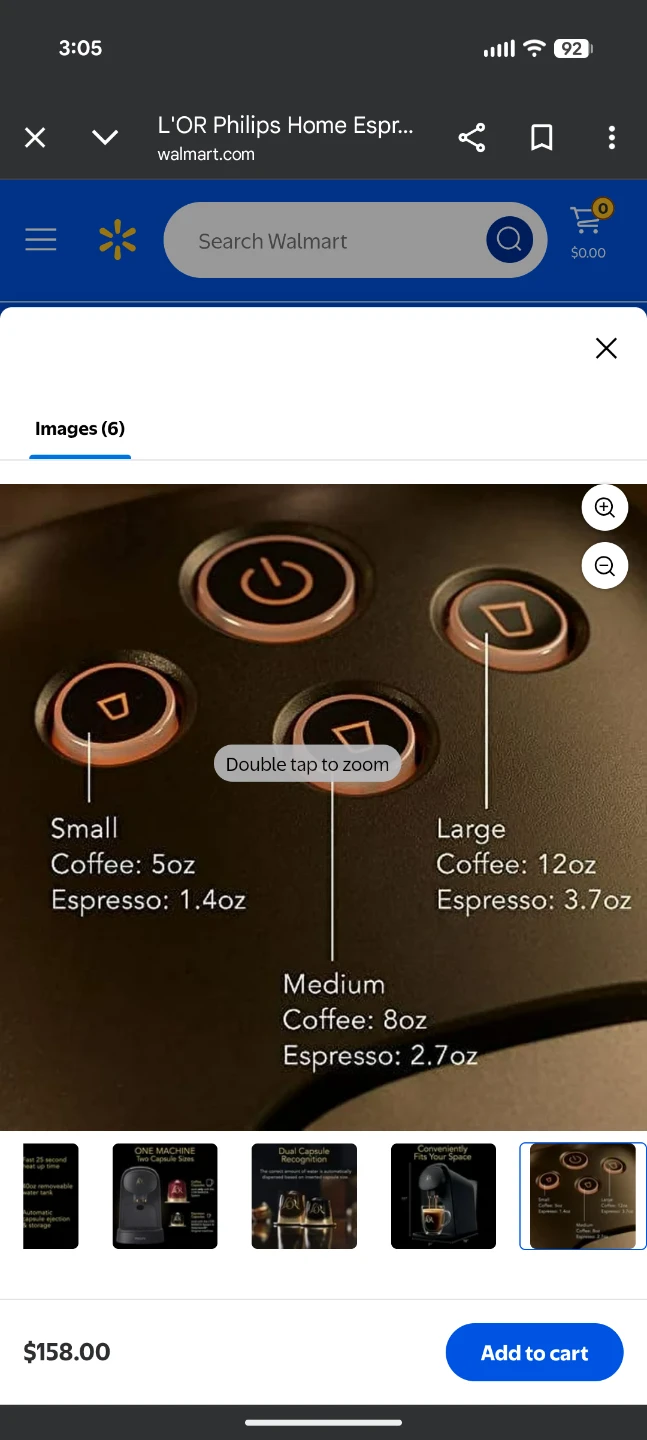 L'OR Philips Home Barista Espresso Machine/Black - photo 4