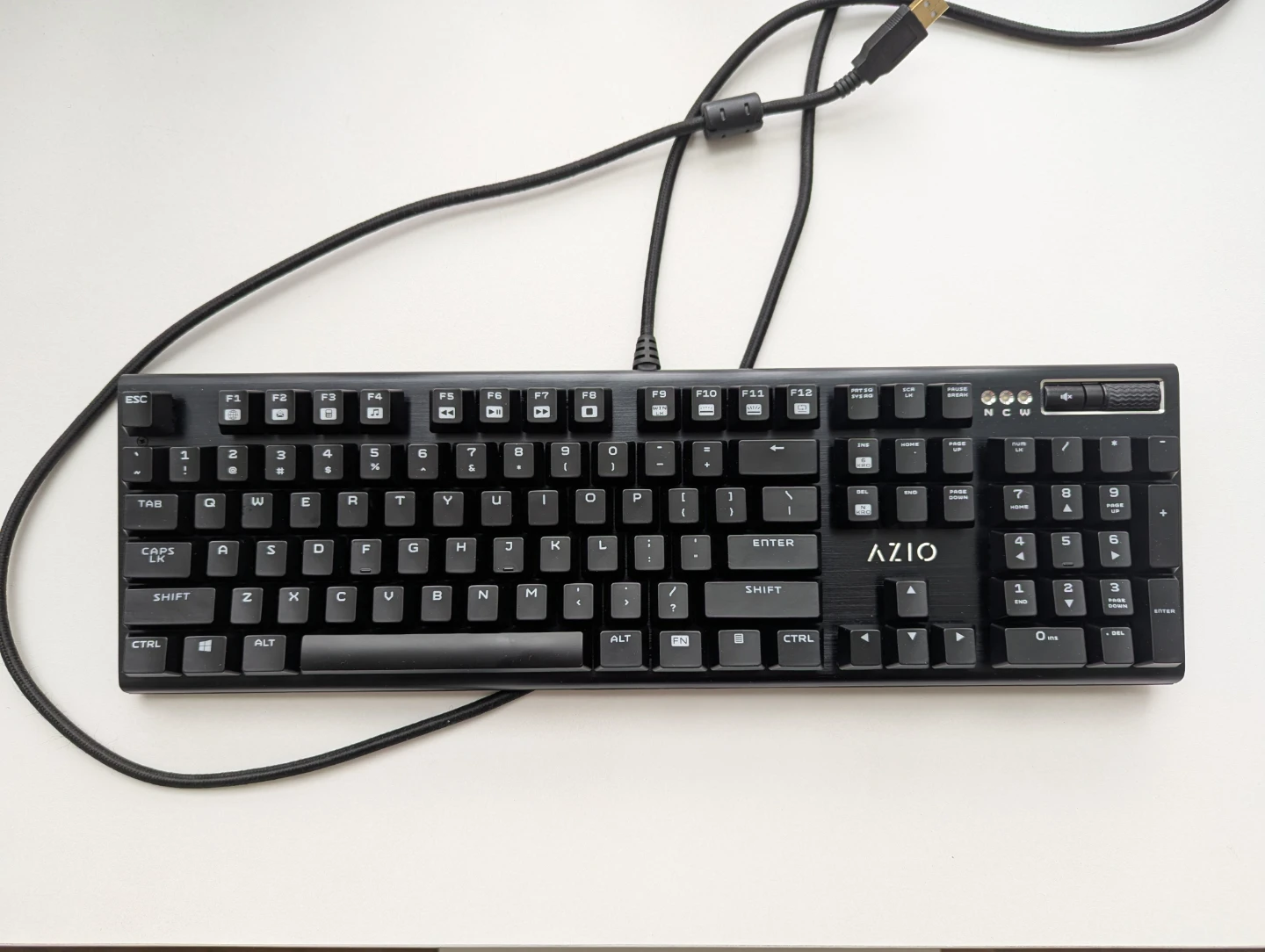 AZIO MGK 1-K Mechanical Keyboard