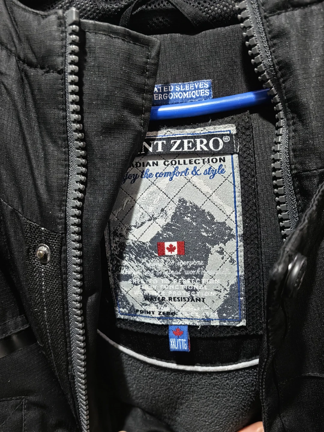 Point Zero Black Winter Jacket XXL - photo 4