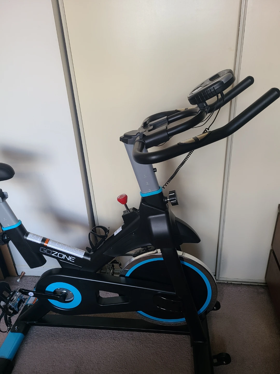 Go Zone Exercise Bike - Great Condition! - photo 2