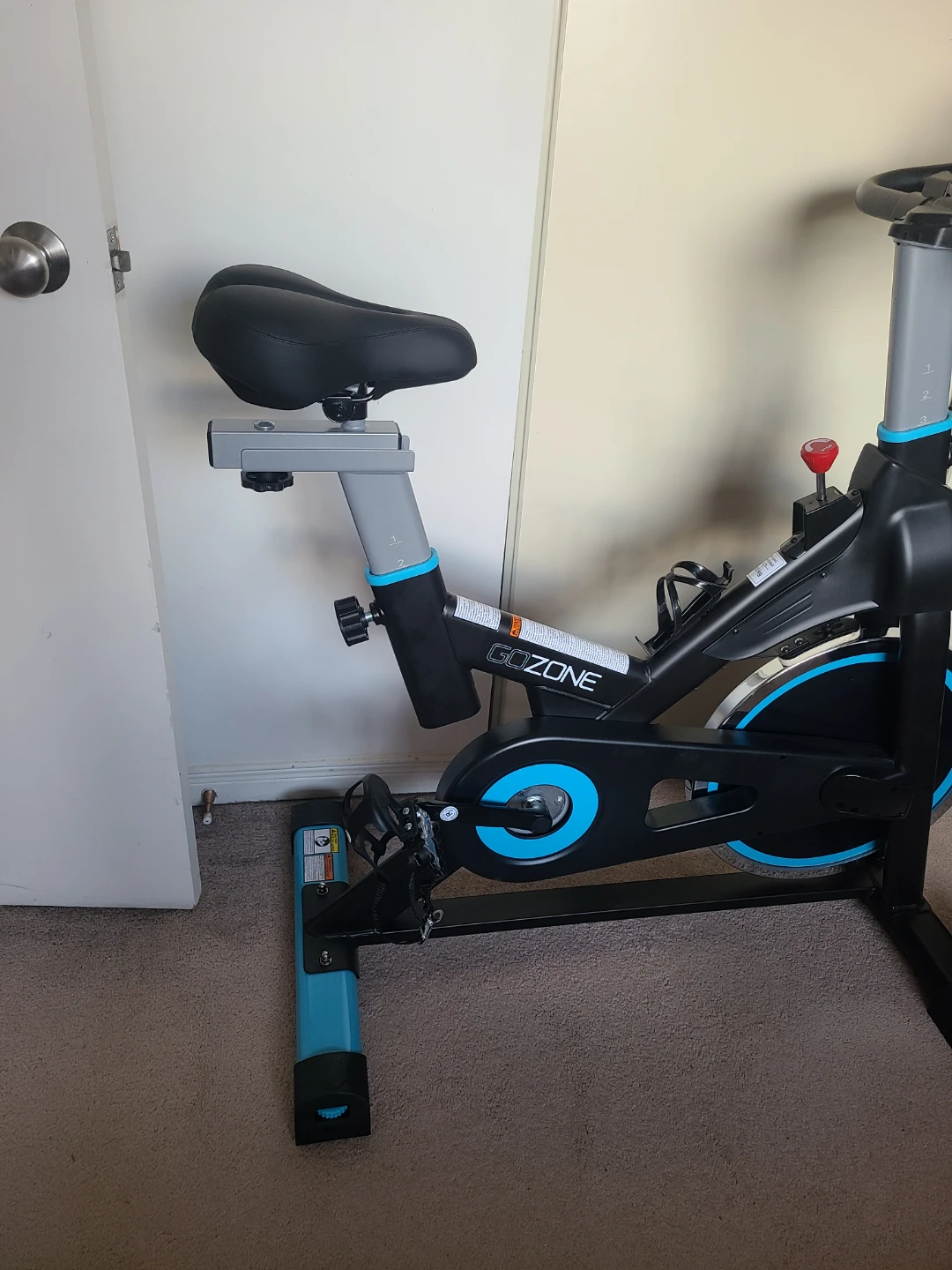 Go Zone Exercise Bike - Great Condition! - photo 4