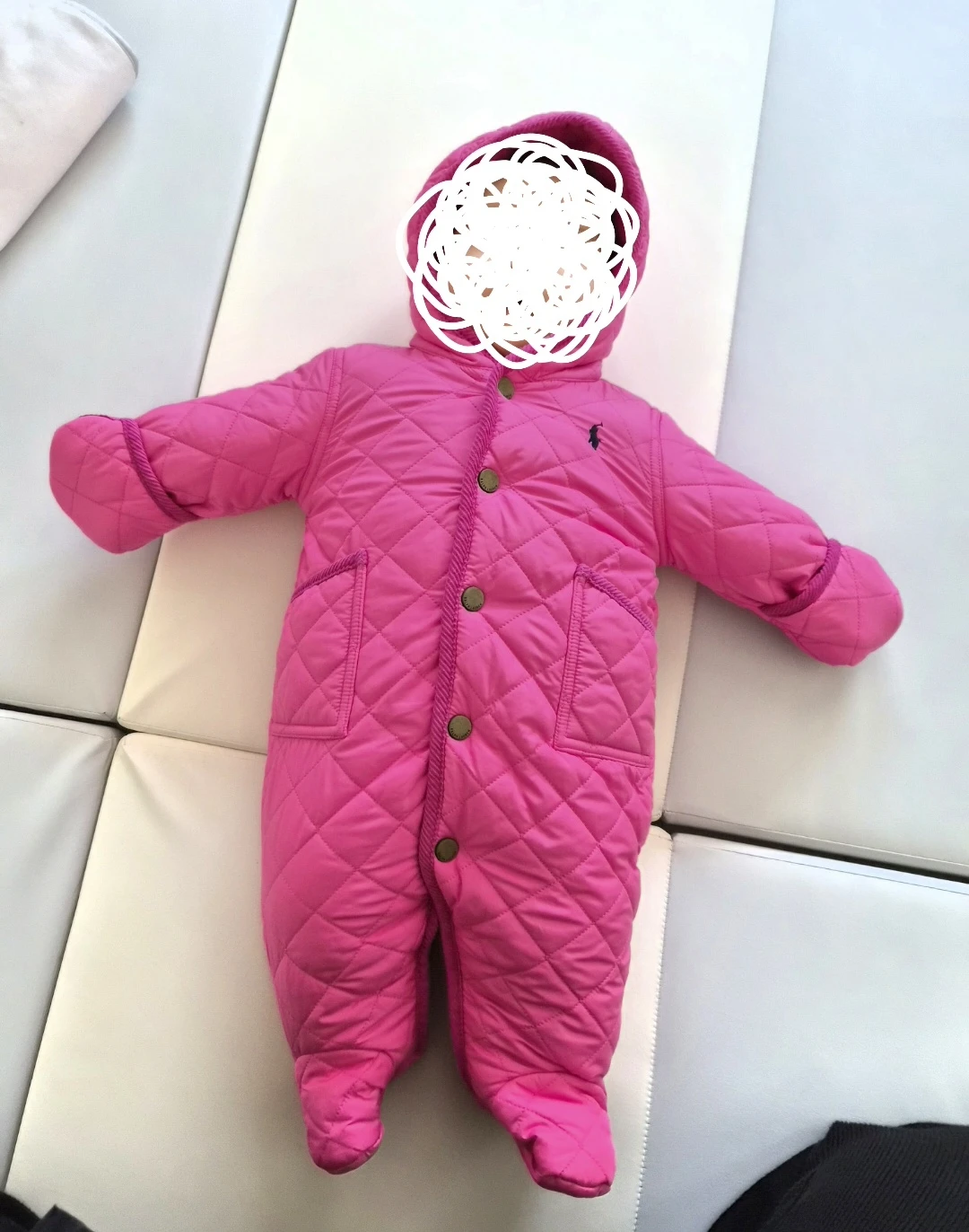 Ralph Lauren Snowsuit Pink 3M 🏆
