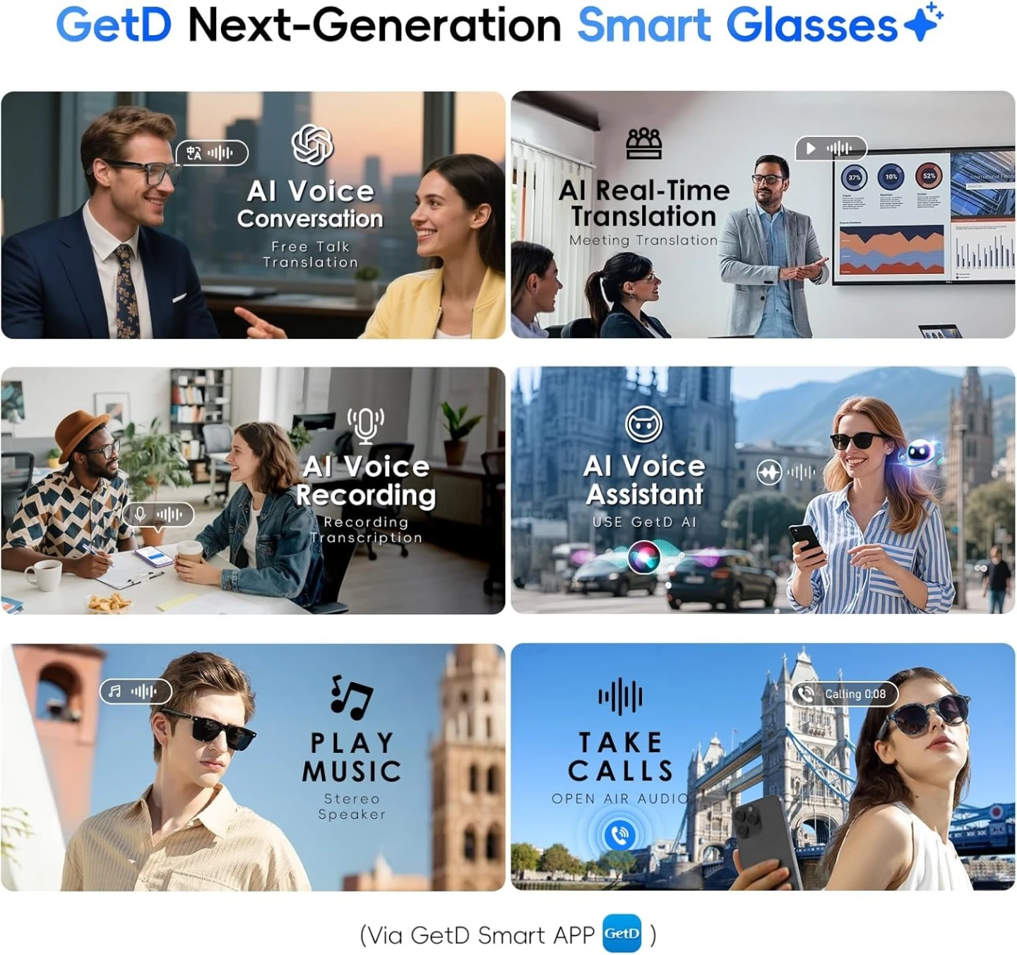 2026 AI Glasses for Men & Women - photo 5