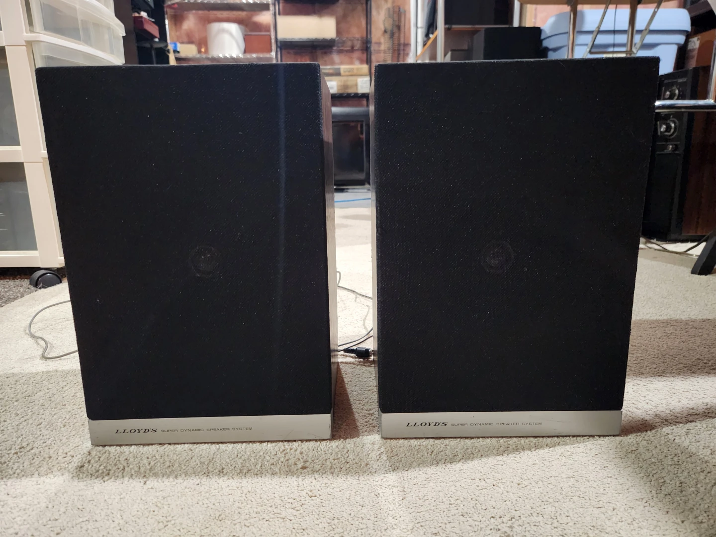 Vintage Lloyd's Bookshelf Speakers