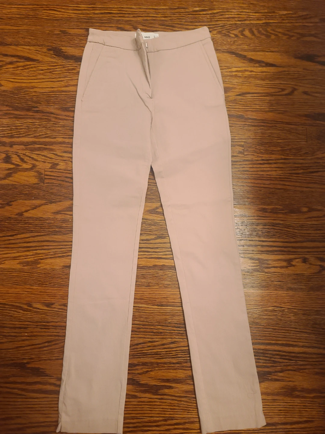 MNG Women's pink slim fit  Pants - Size 1