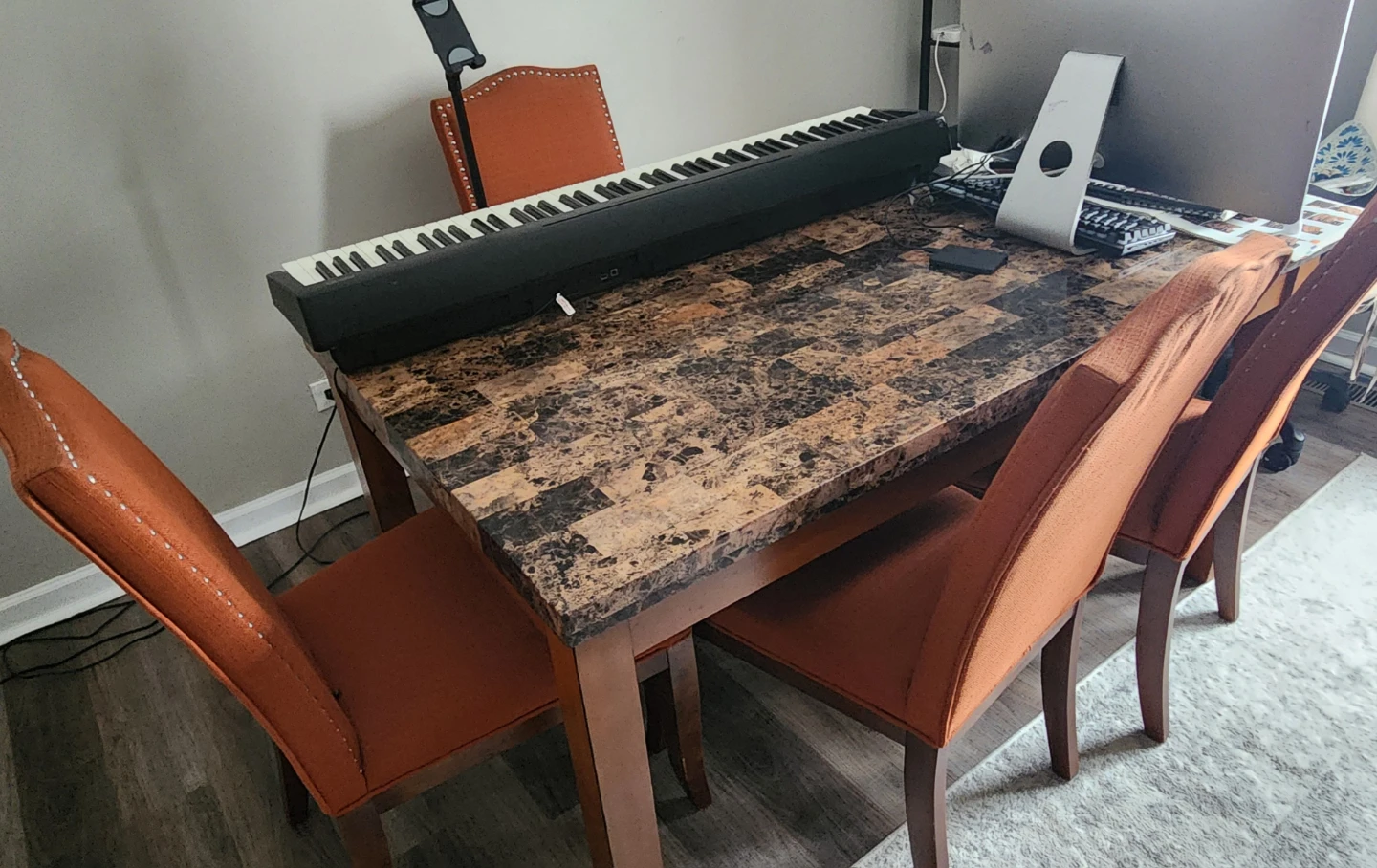 Dining Table with 4 Chairs