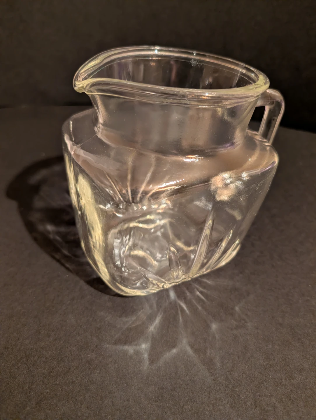 Vintage Federal Glass 1950s Starburst Pitcher - photo 3