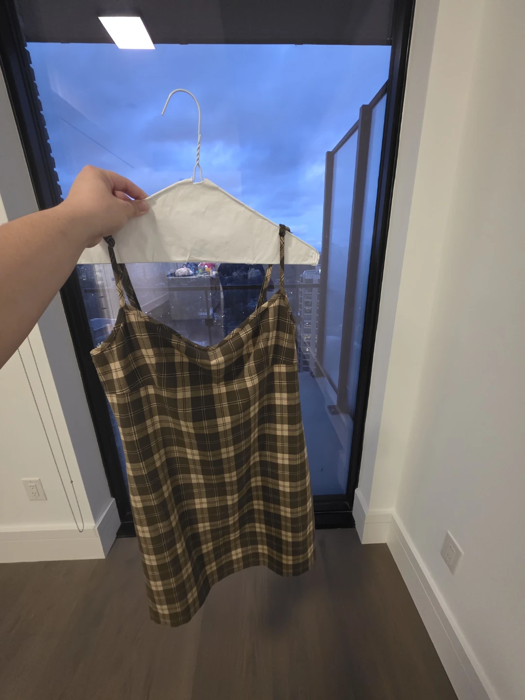 Plaid Cami Dress