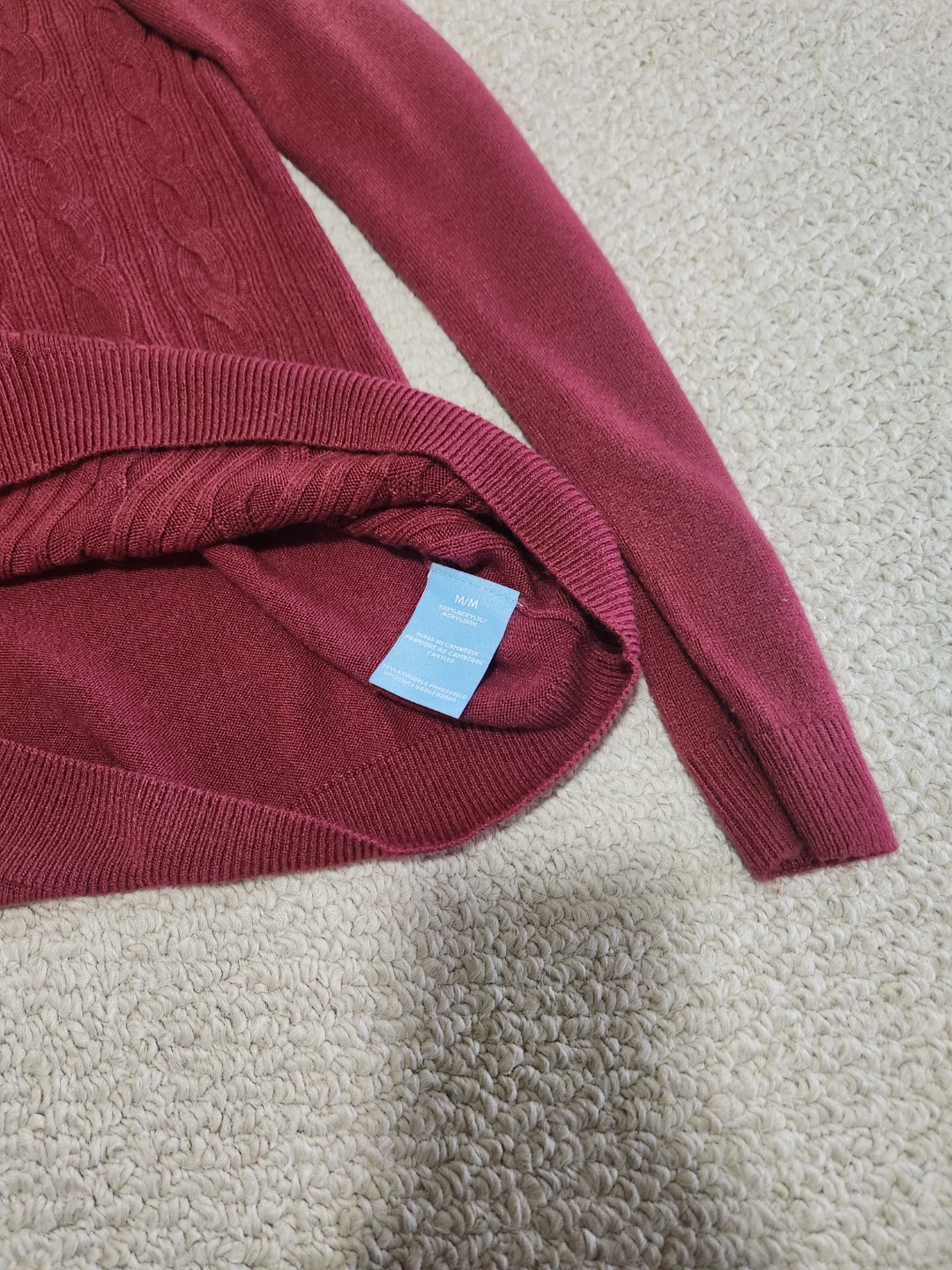 Penmans Cable Knit Sweater - M - photo 3