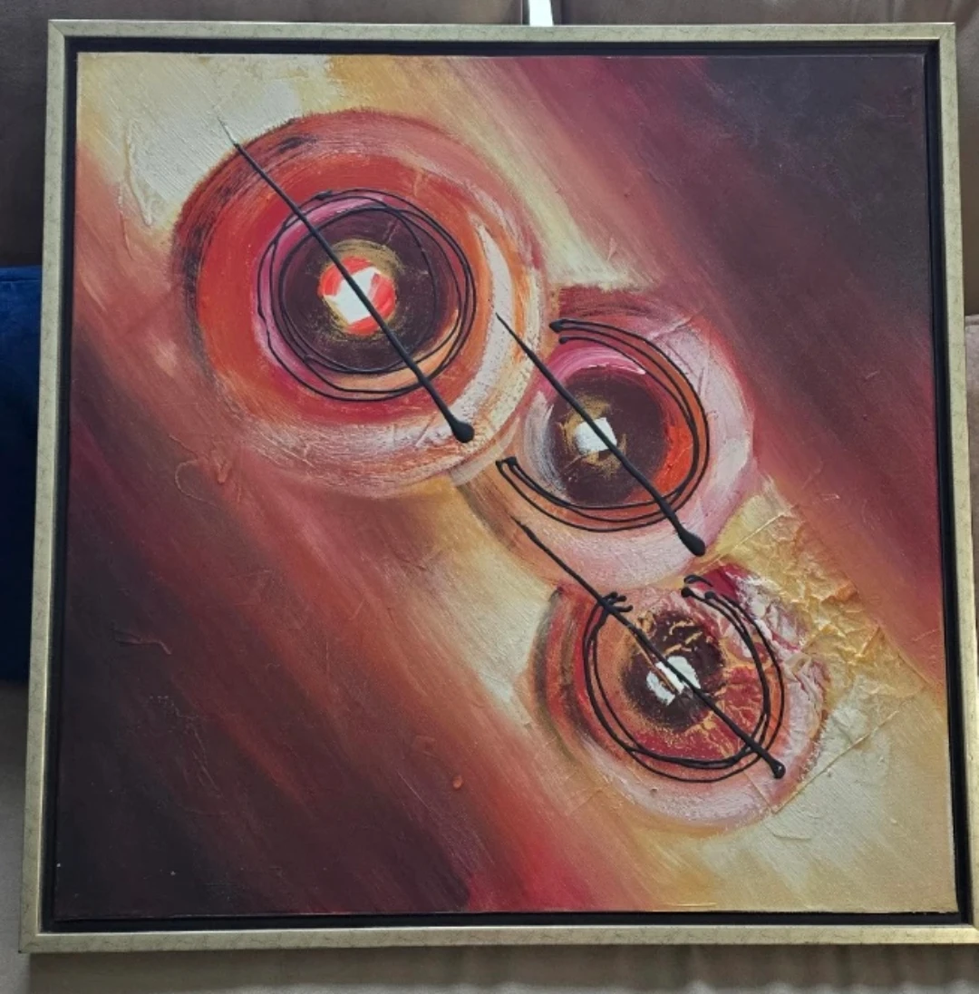 Abstract Painting - Framed Wall Art