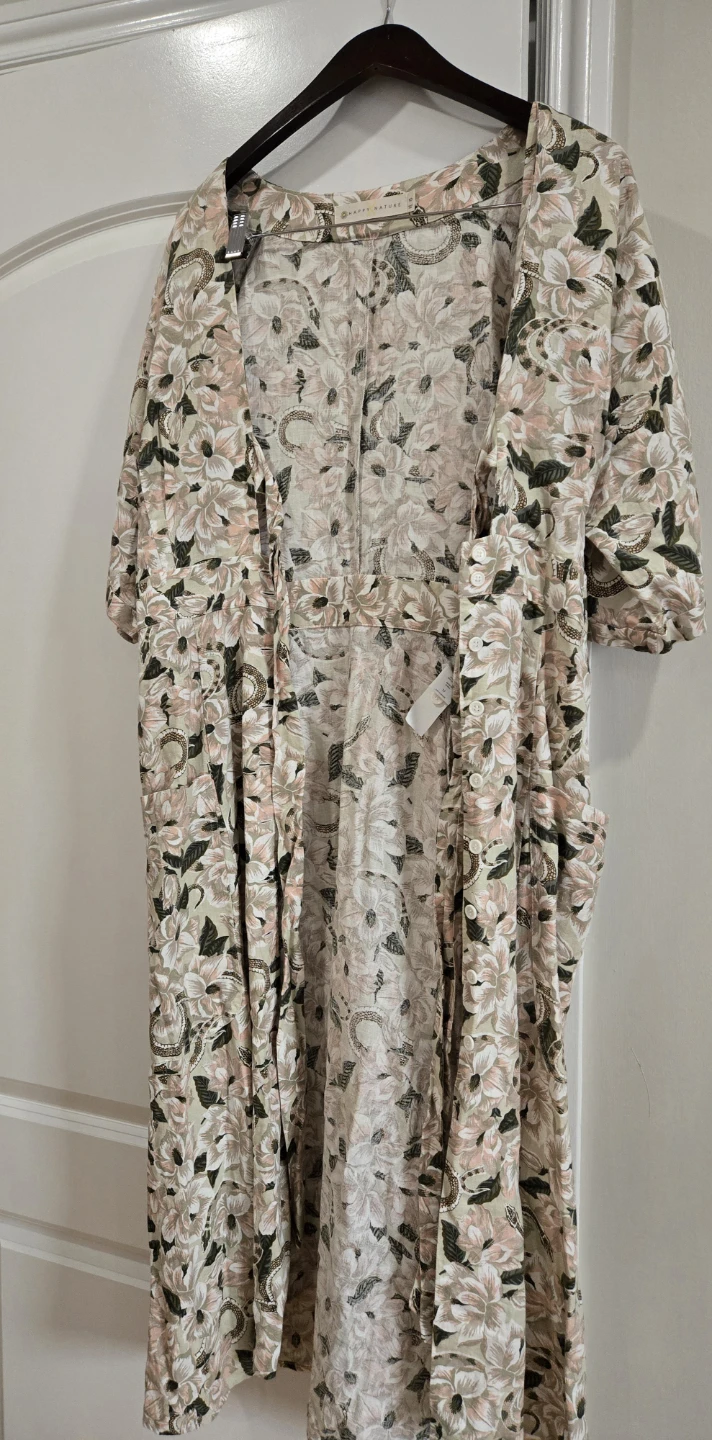 Happy Nature Floral Print Dress, Size 10 - photo 2