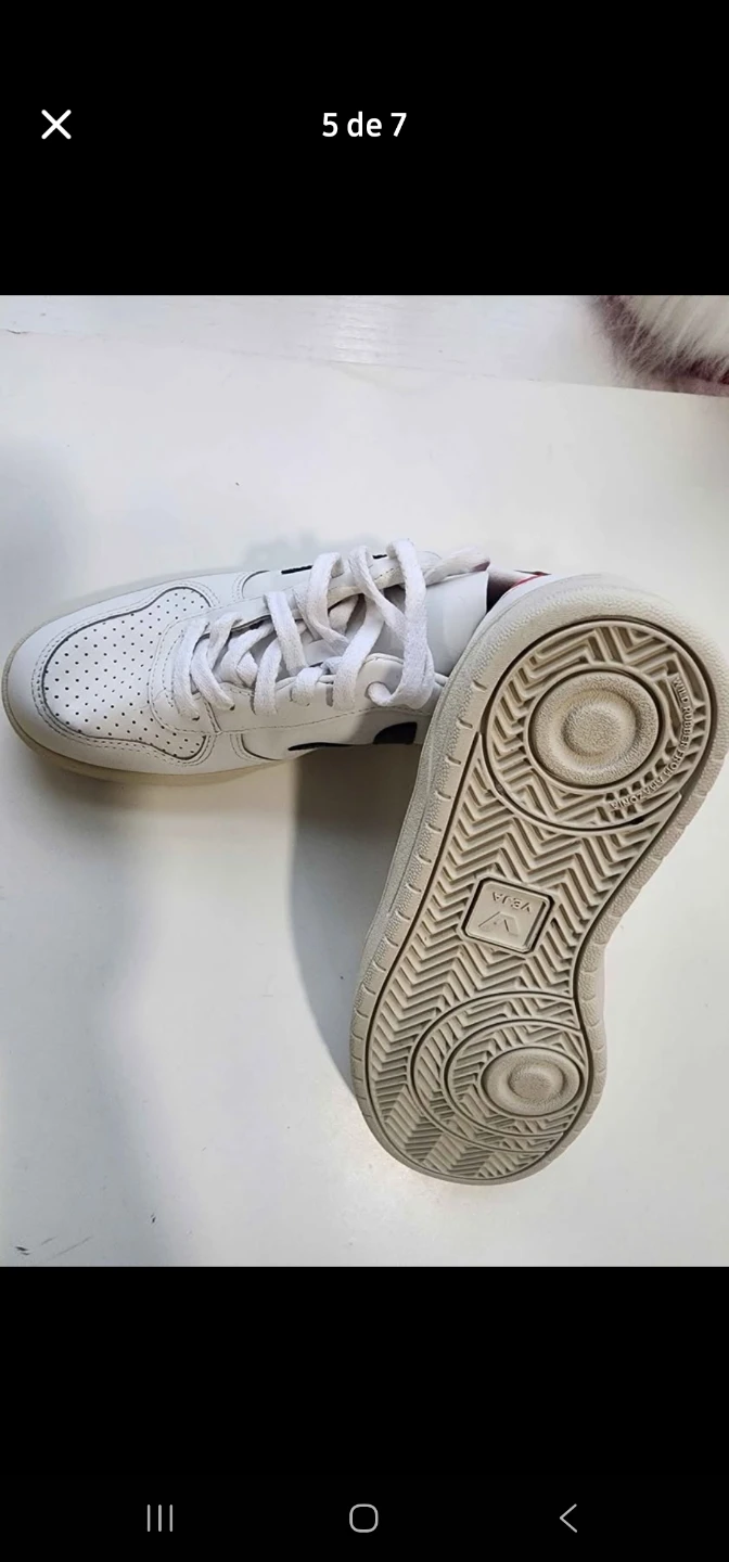 Veja White Leather Sneakers - photo 4