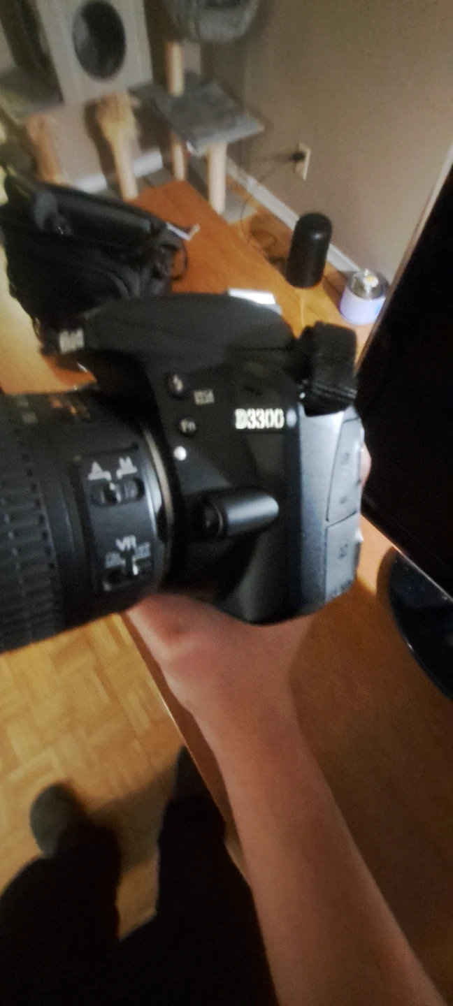 Nikon D3300 DSLR Camera with 18-55mm VR Lens