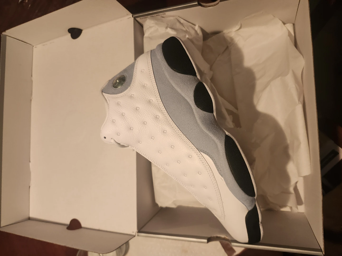 Jordan 13 Retro "Light Blue Grey" Sneakers - photo 3