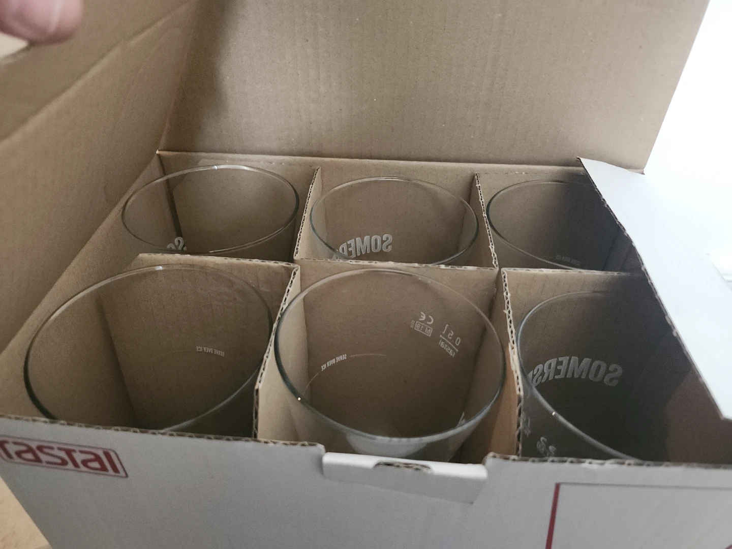 Somersby Tumbler Glasses - Set of 6