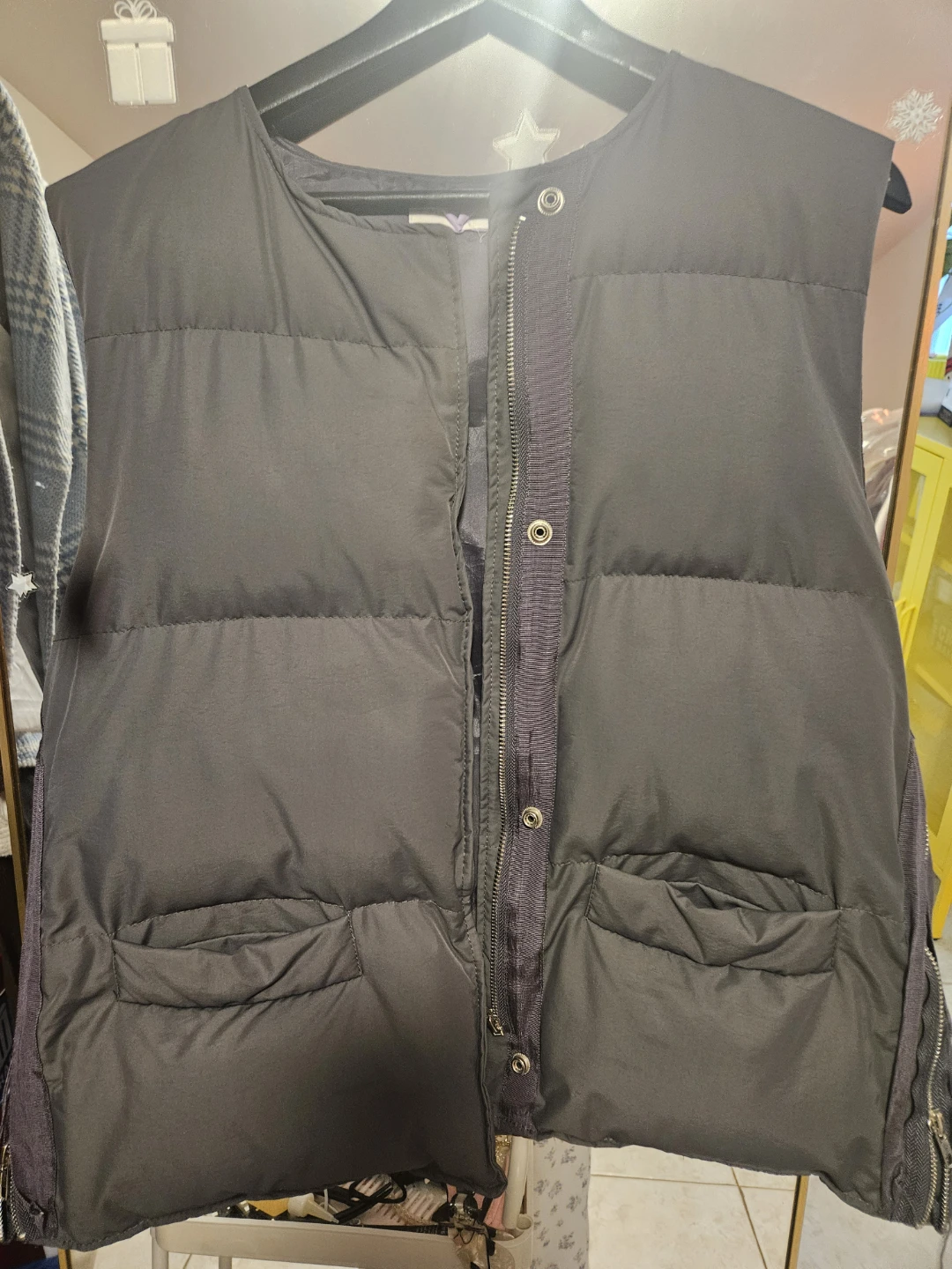 Black Puffer Vest