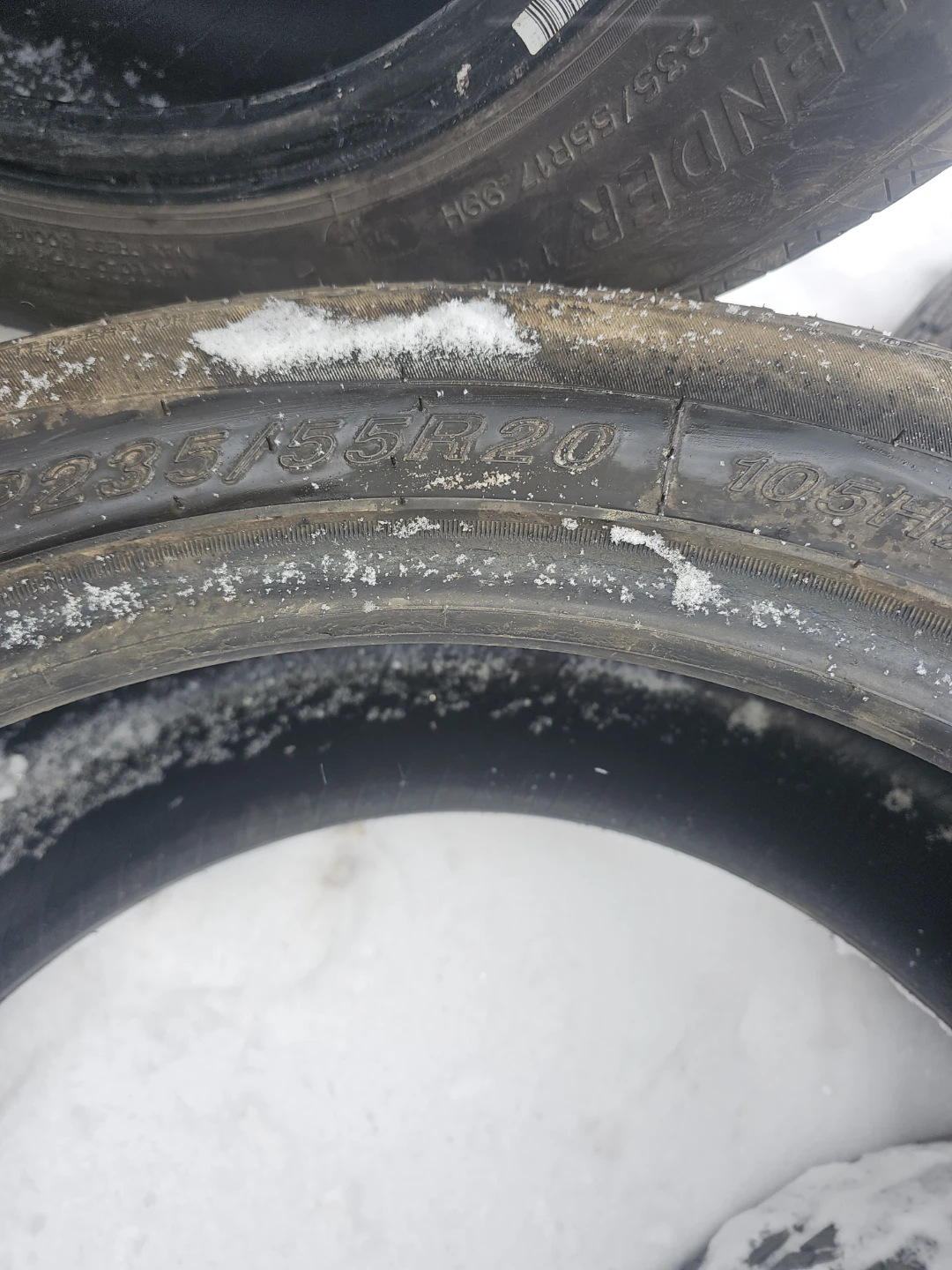 2X235/55/R20 boid cityhunt all season tires only 2