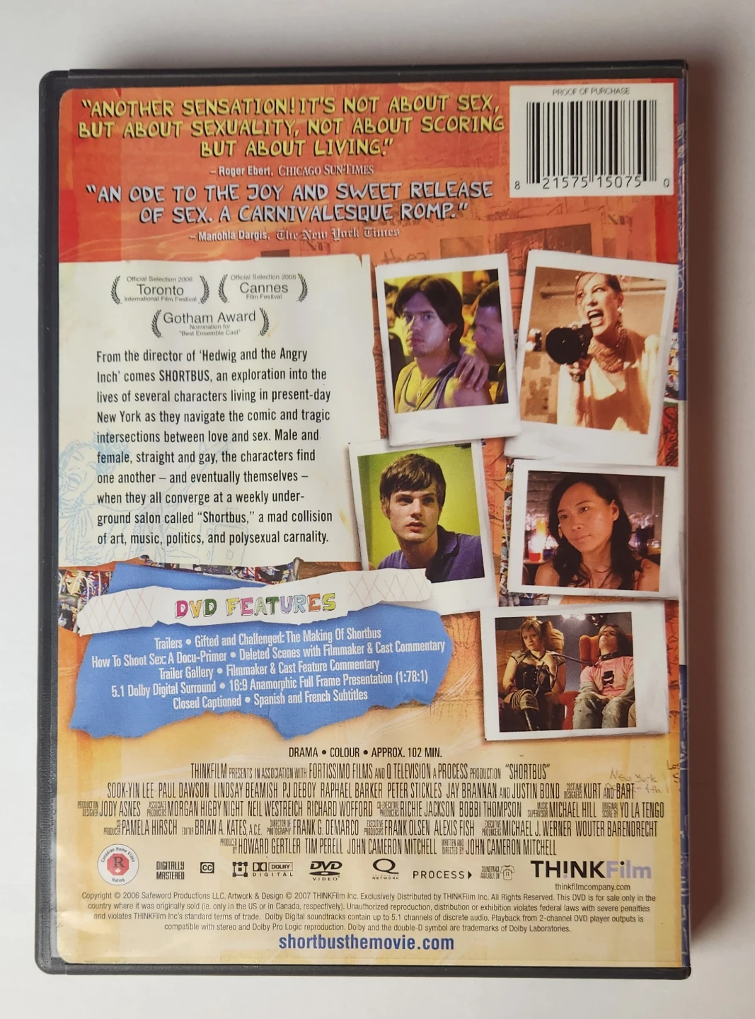 Shortbus DVD - photo 2