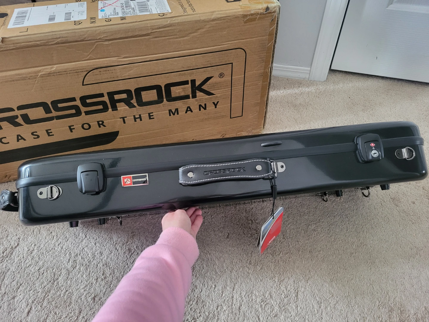 Ukelele case with lock (New in box) - photo 4