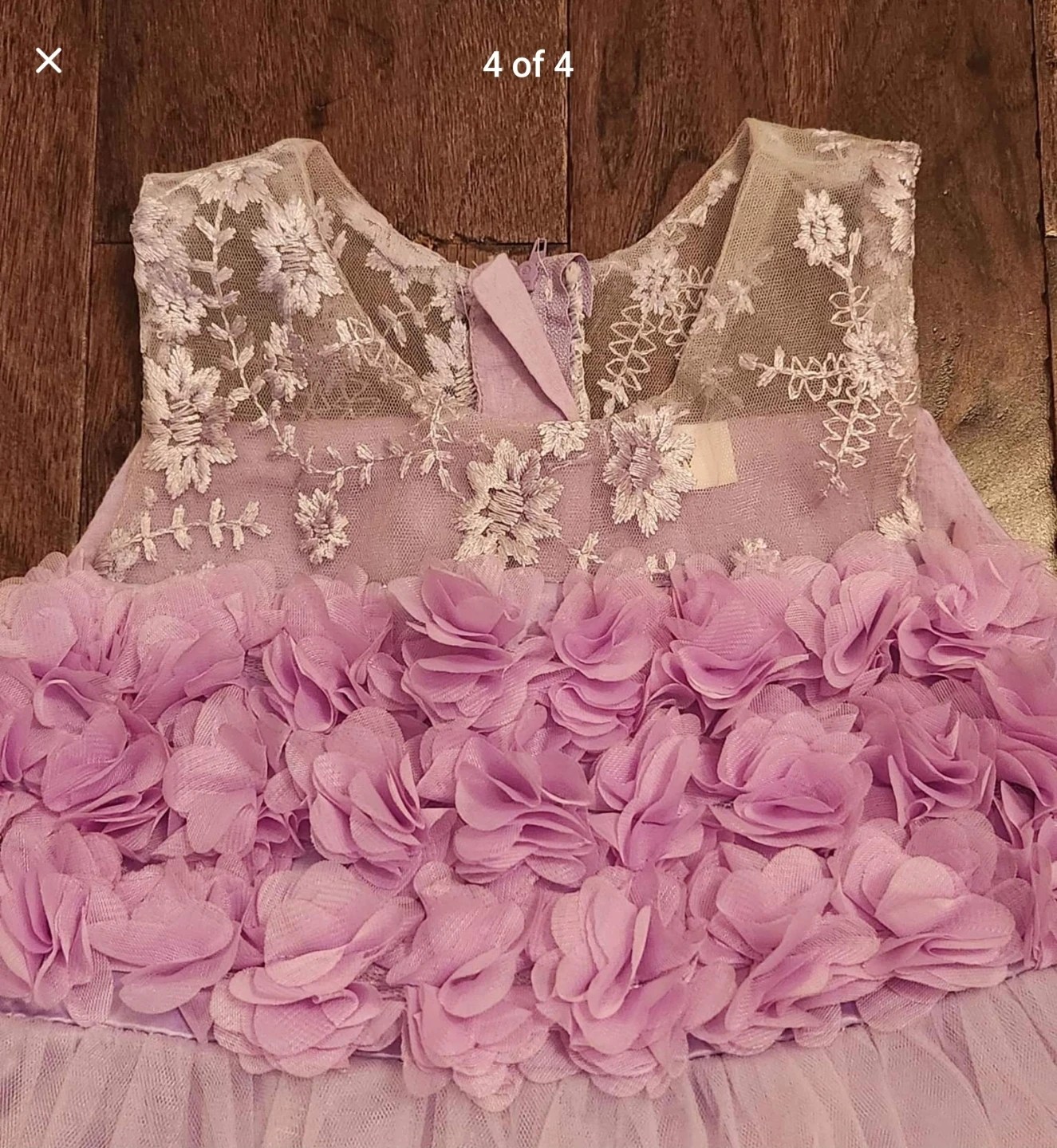 Lilac Flower Girl Dress age4-5