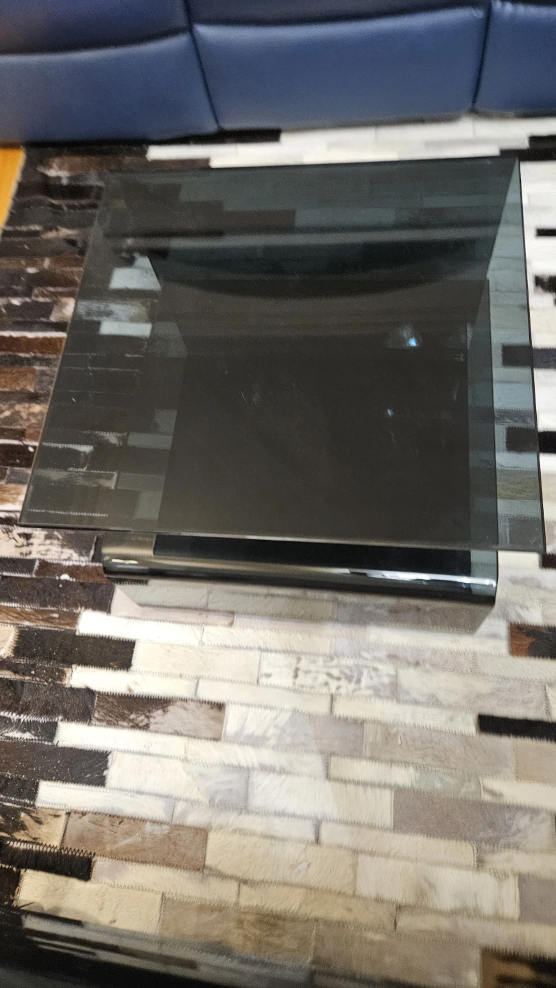 Glass Coffee Table - Smoked