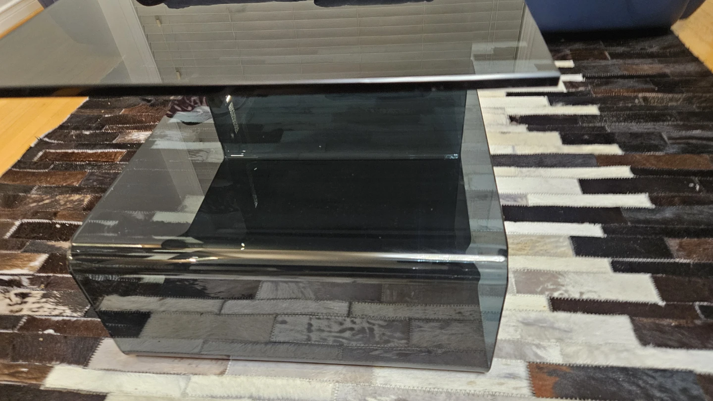 Glass Coffee Table - Smoked - photo 2