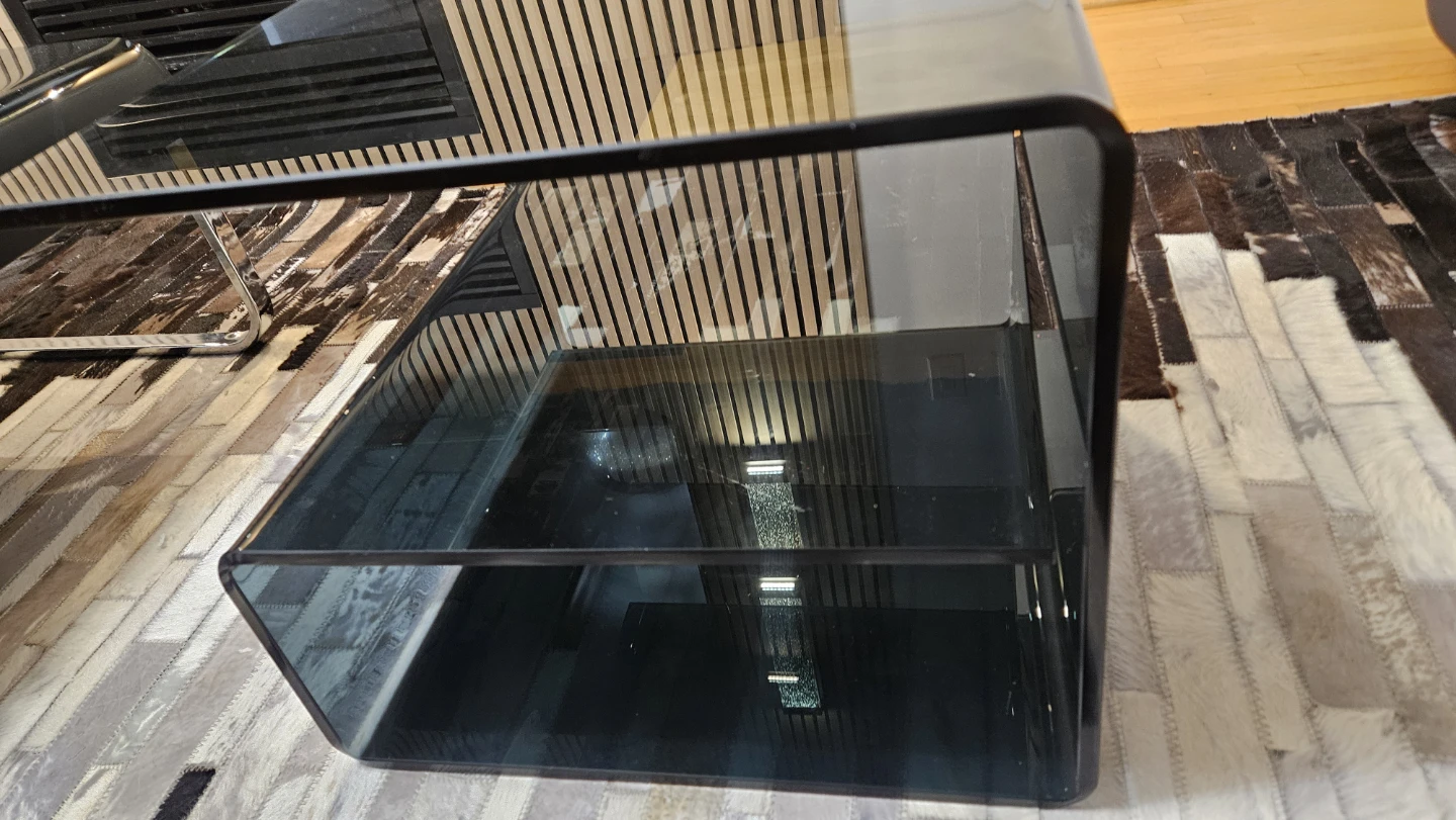 Glass Coffee Table - Smoked - photo 3