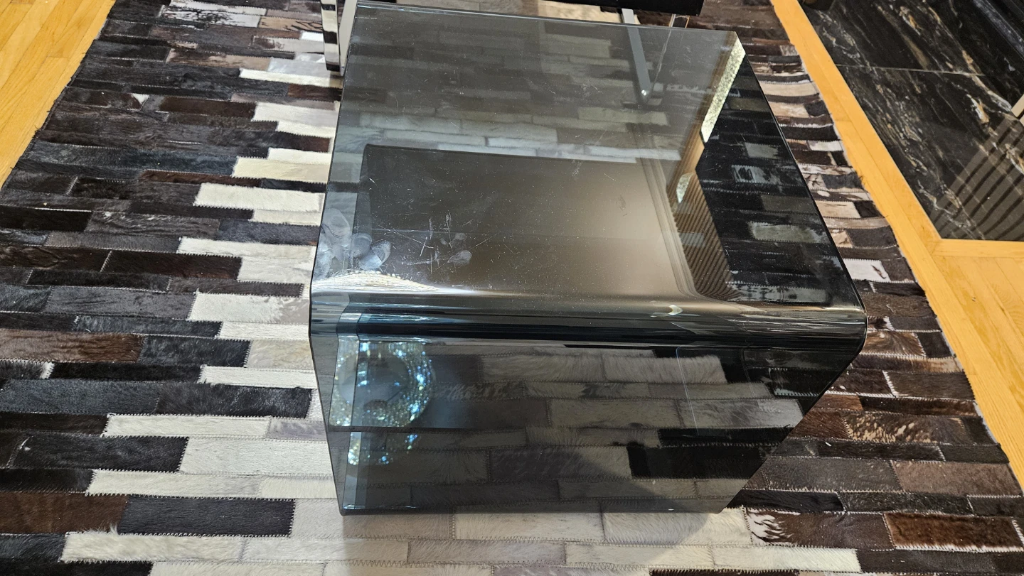 Glass Coffee Table - Smoked - photo 4