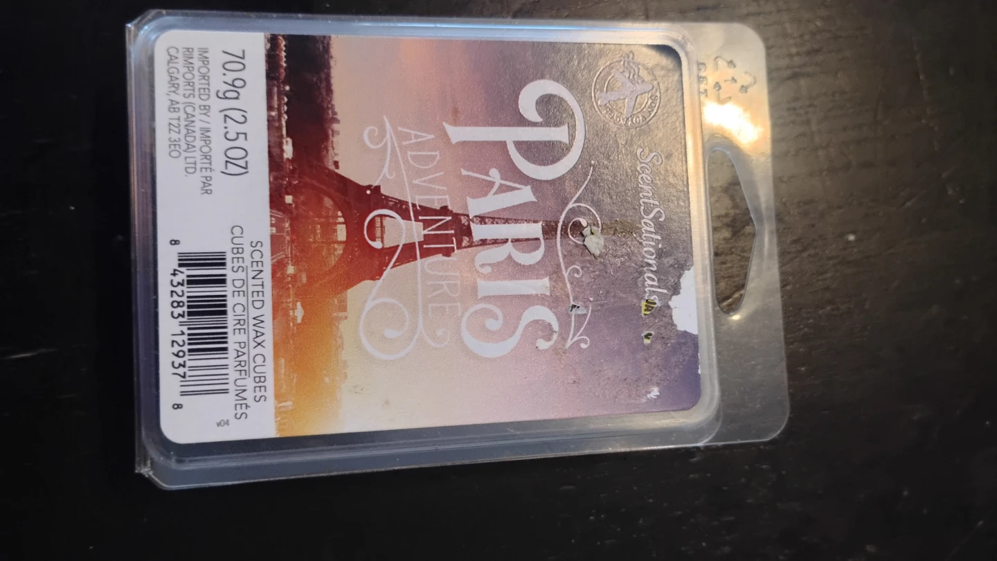 ScentSationals Paris Adventure Wax Cubes