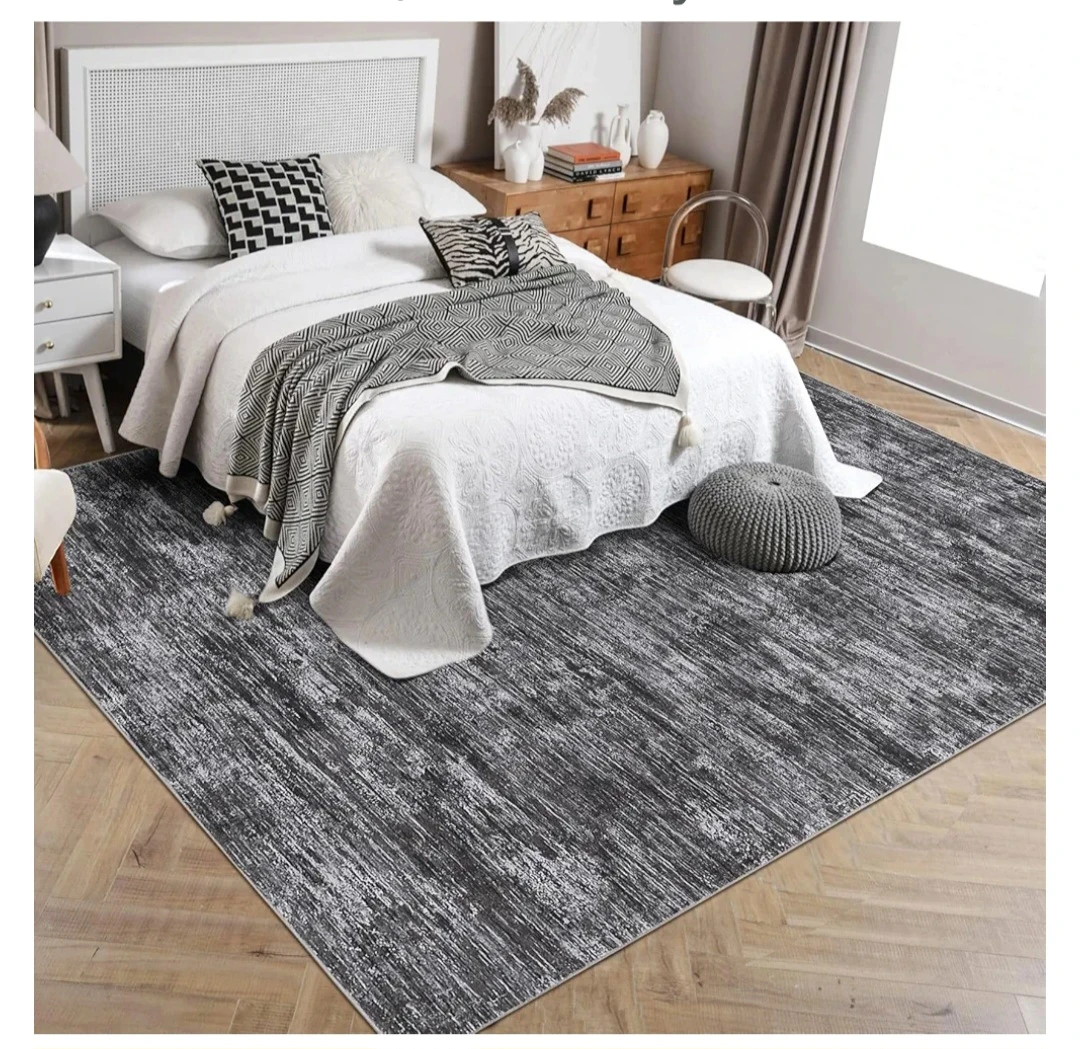 Grey Area Rug - Ultra Soft Surface