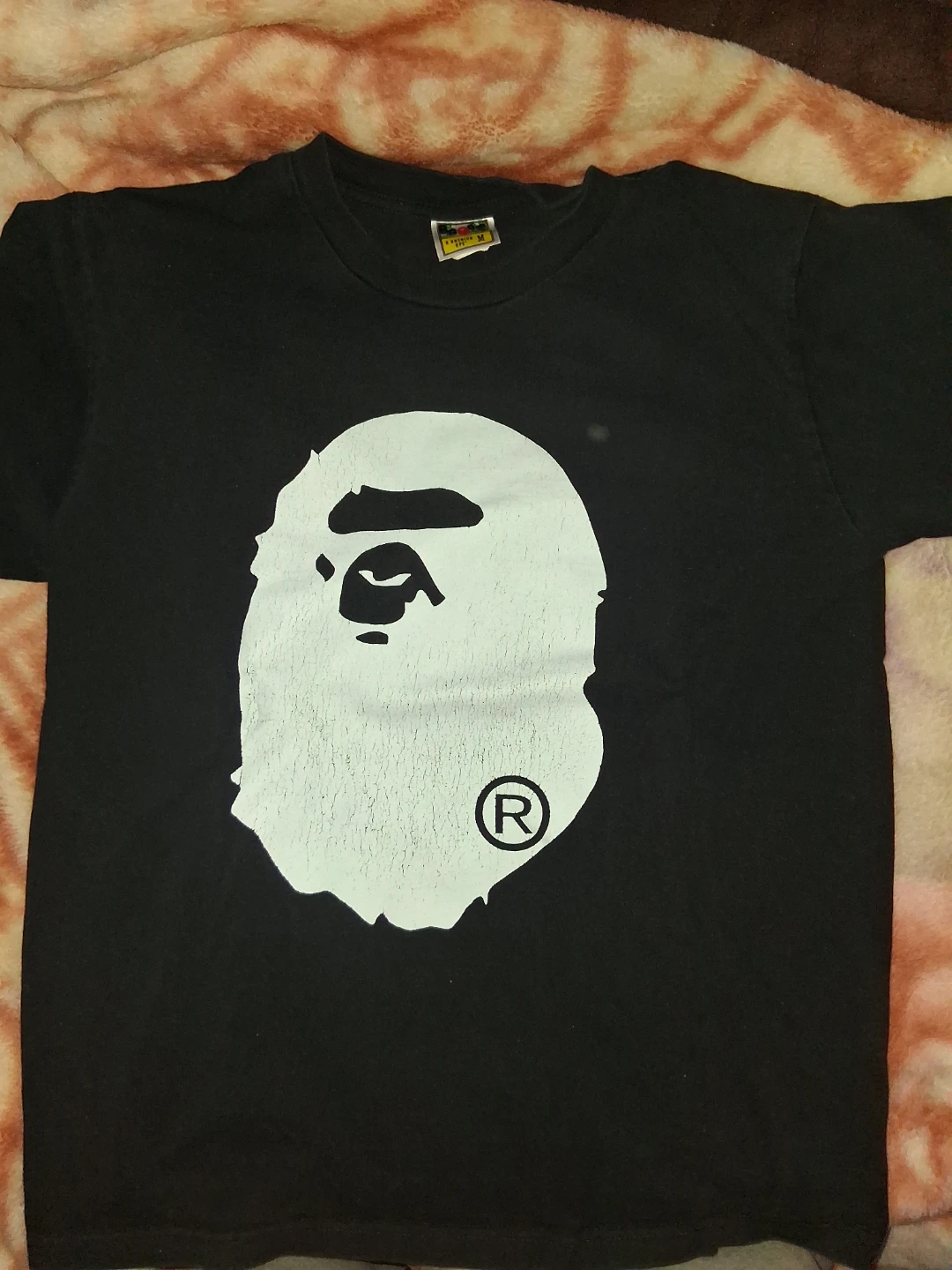 Bathing Ape (BAPE) Black Tee - Size M - photo 4