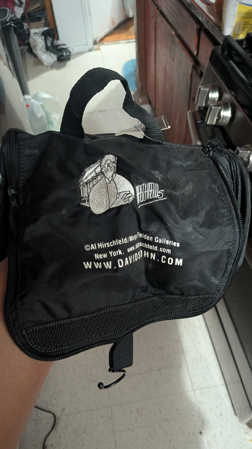 Black Al Hirschfeld/Margo Feiden Galleries Bag - photo 2