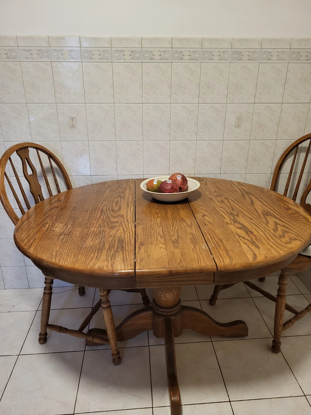 Wooden Dining Table and Chairs Set - photo 2