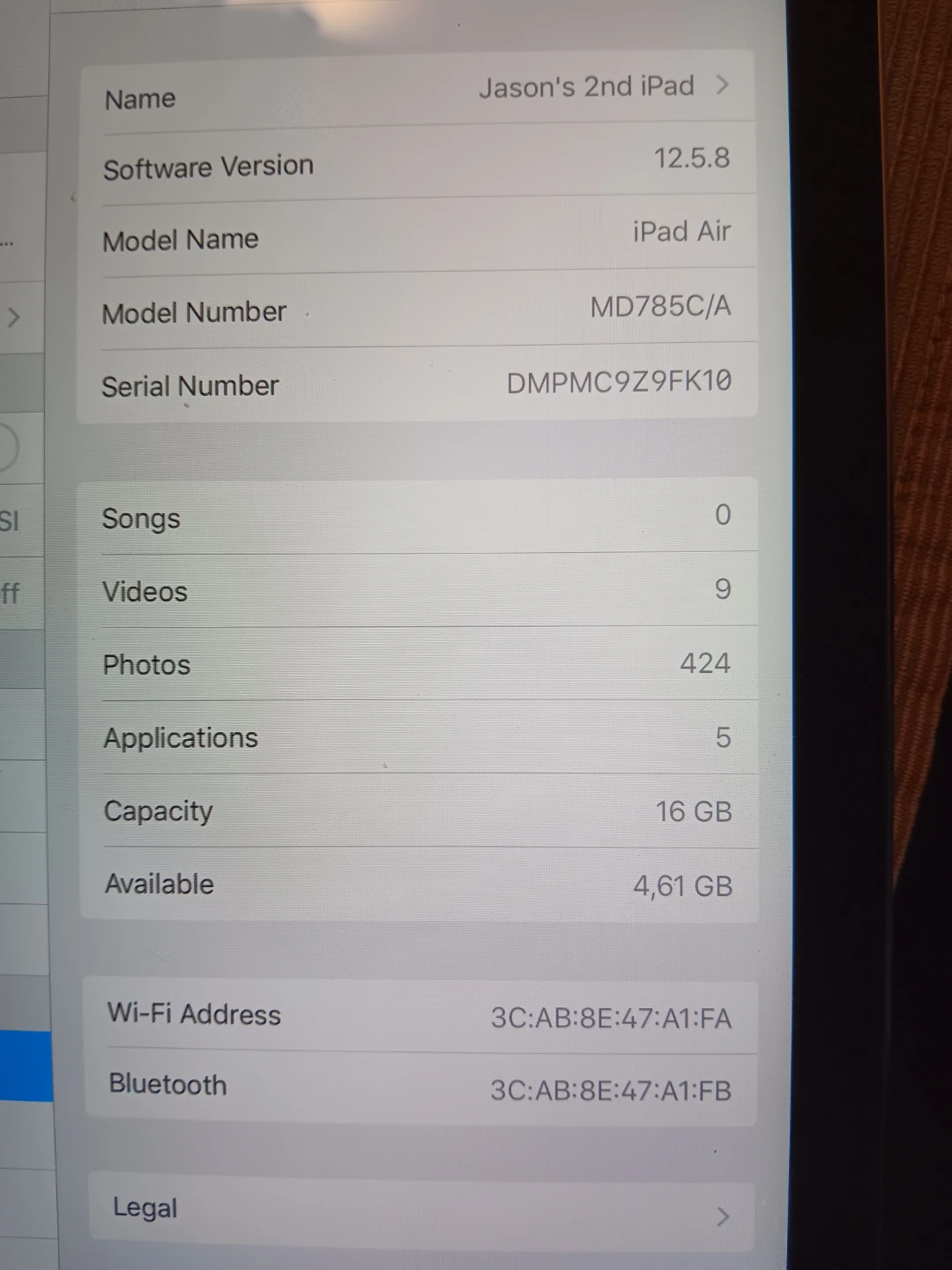 Apple iPad Air 16GB - Silver - photo 2