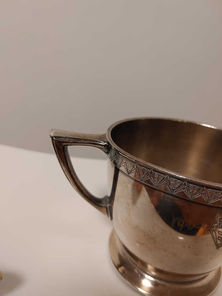 Silver Plate Sugar Bowl - photo 3