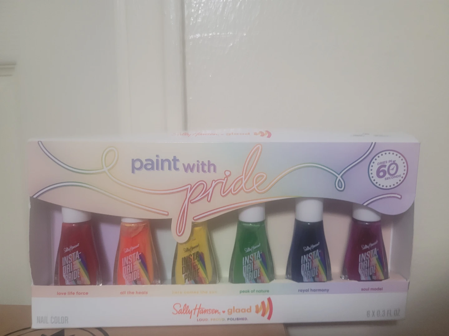 Sally Hansen Paint With Pride Nail Color Set