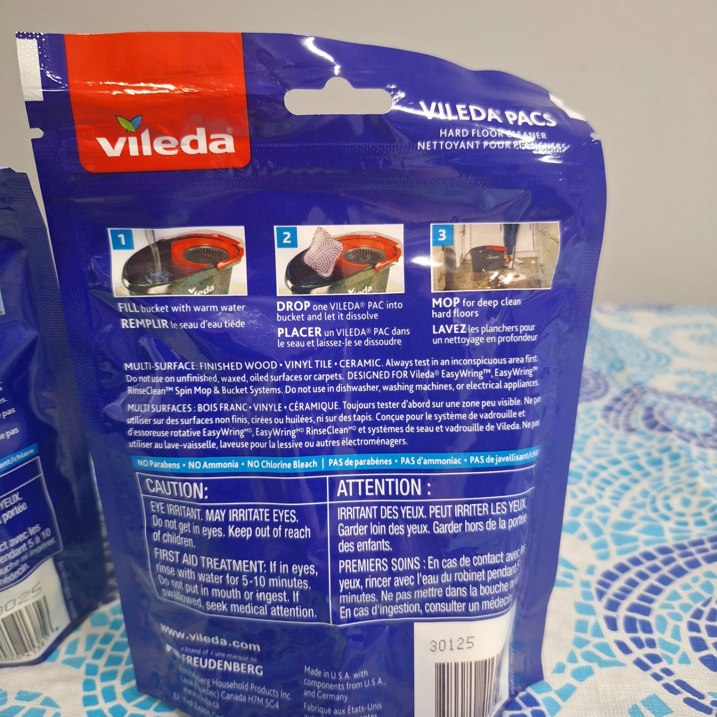 Vileda PACS Hard Floor Cleaner - New - photo 4