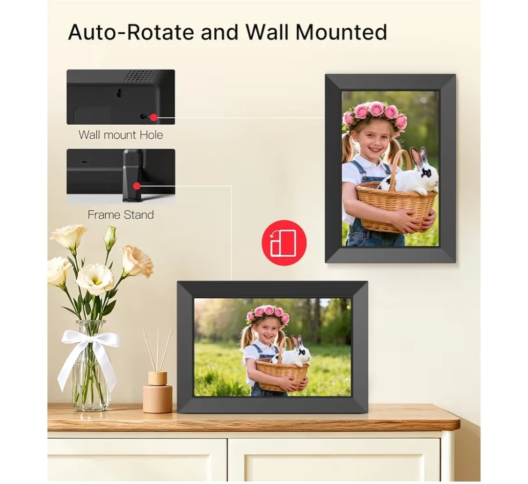 YunQiDeer 10.1 Inch Digital Photo Frame - photo 3