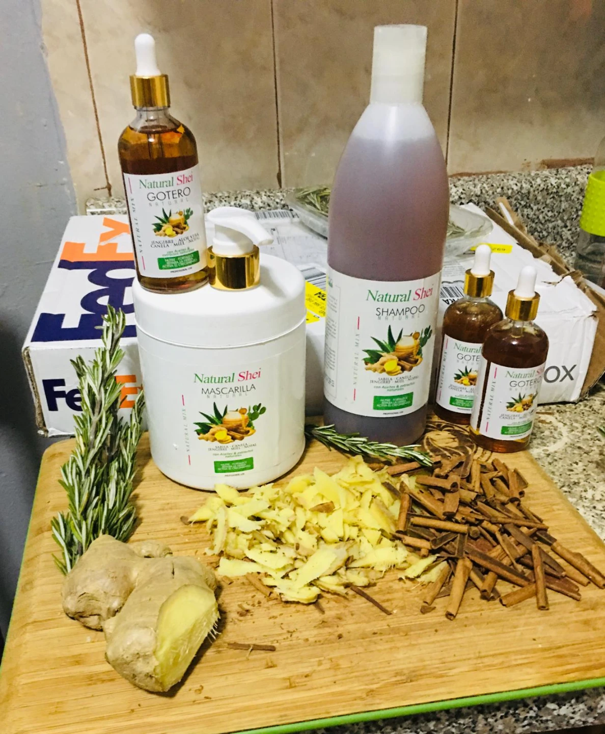 Natural Shei Hair Care Set