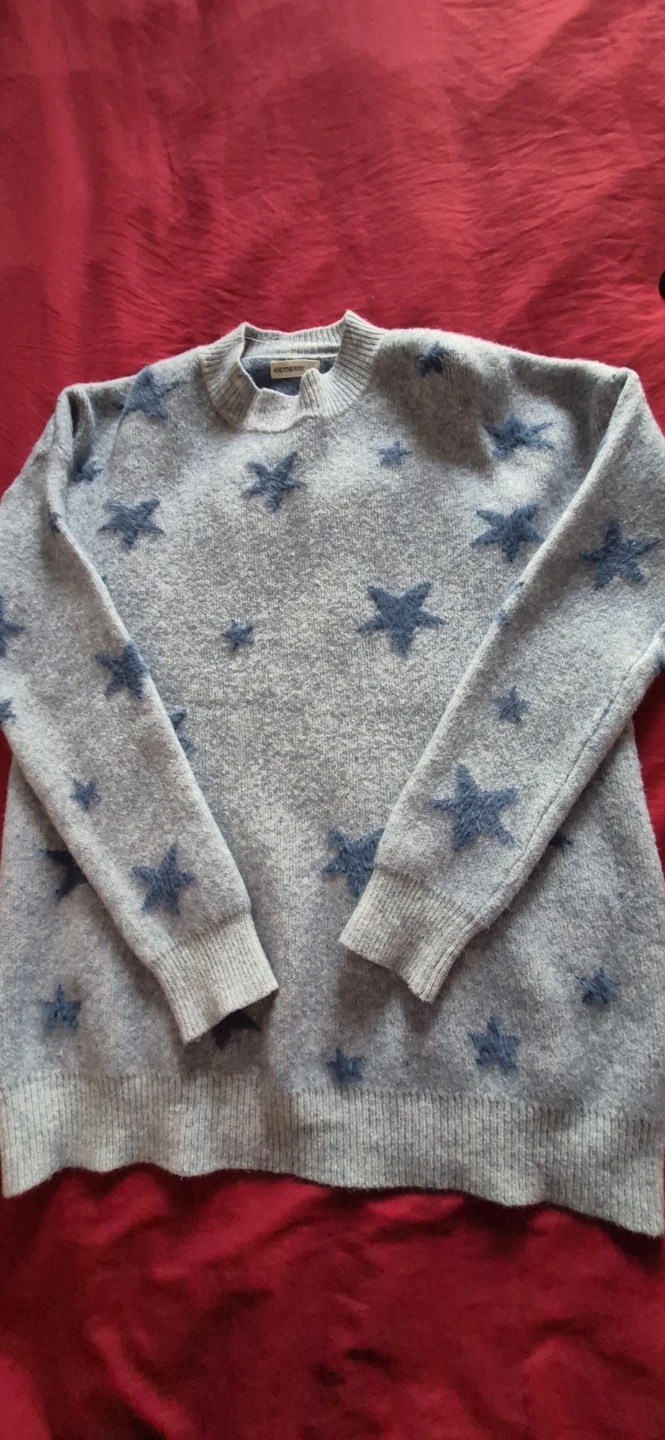 ANDTHEWHY Star Pattern Sweater - Size M/L