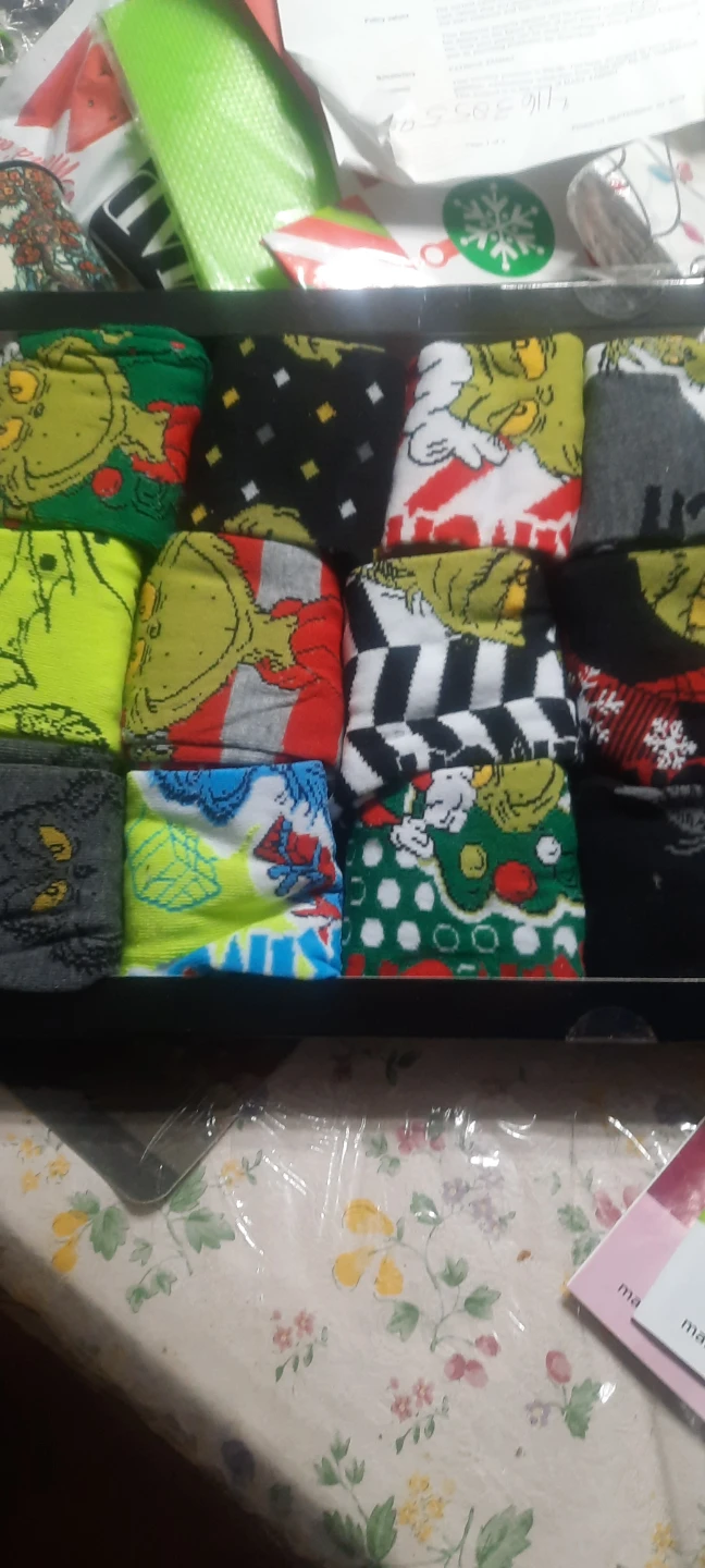 The Grinch 12 Days of Socks - New! - photo 3