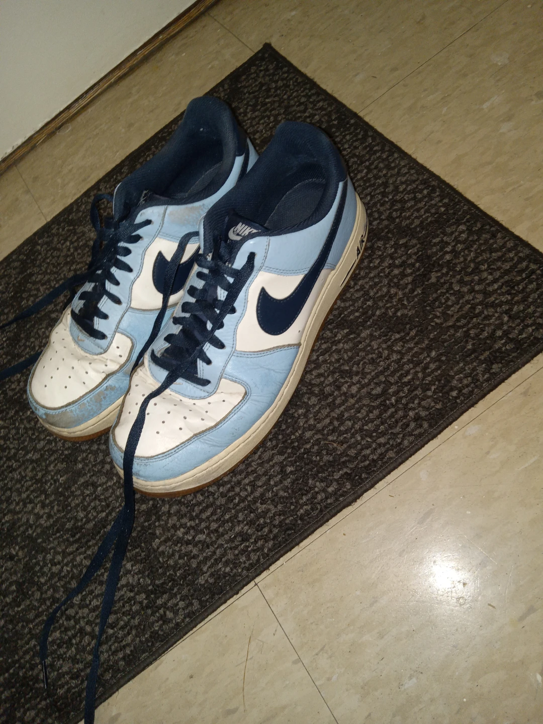 Nike Air Force 1 Low Blue/White - Size 11 - photo 3