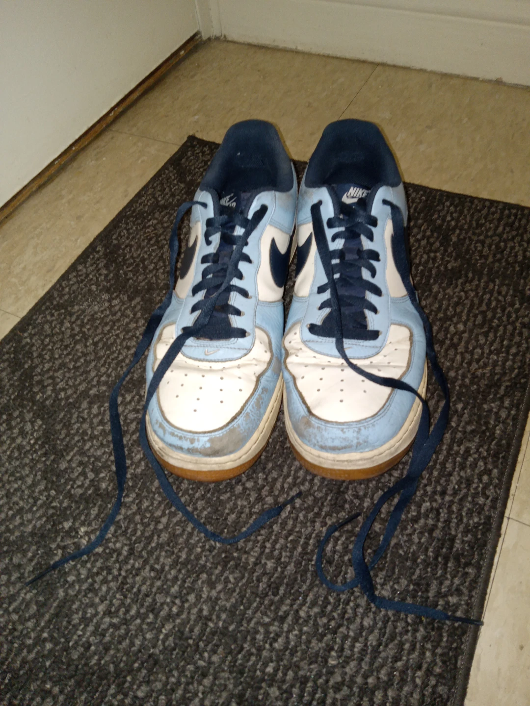 Nike Air Force 1 Low Blue/White - Size 11 - photo 4