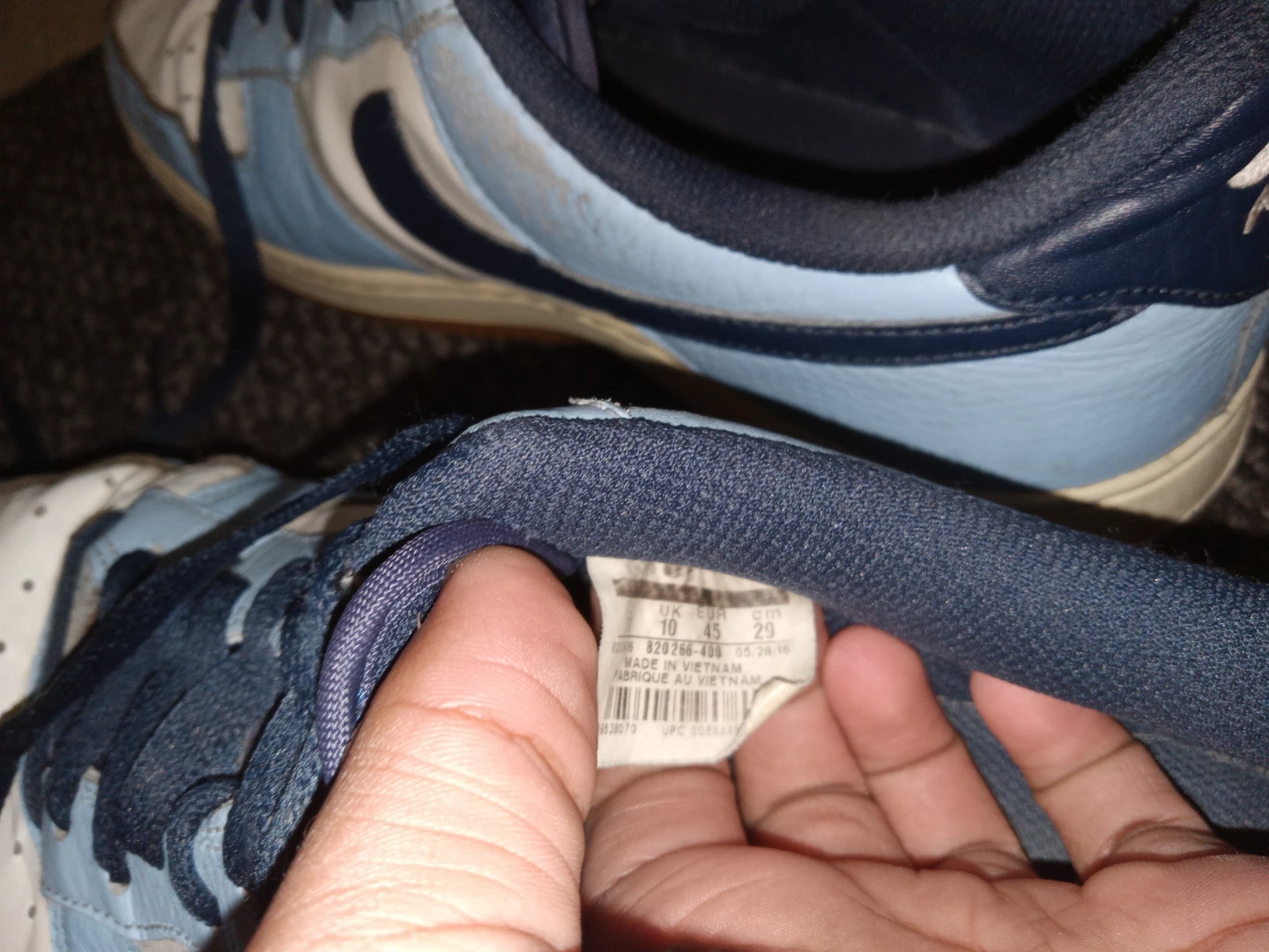 Nike Air Force 1 Low Blue/White - Size 11 - photo 5