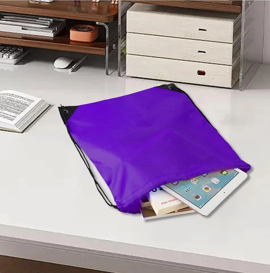 New Drawstring String Backpacks – $5 Each (Multiple Colors) - photo 3