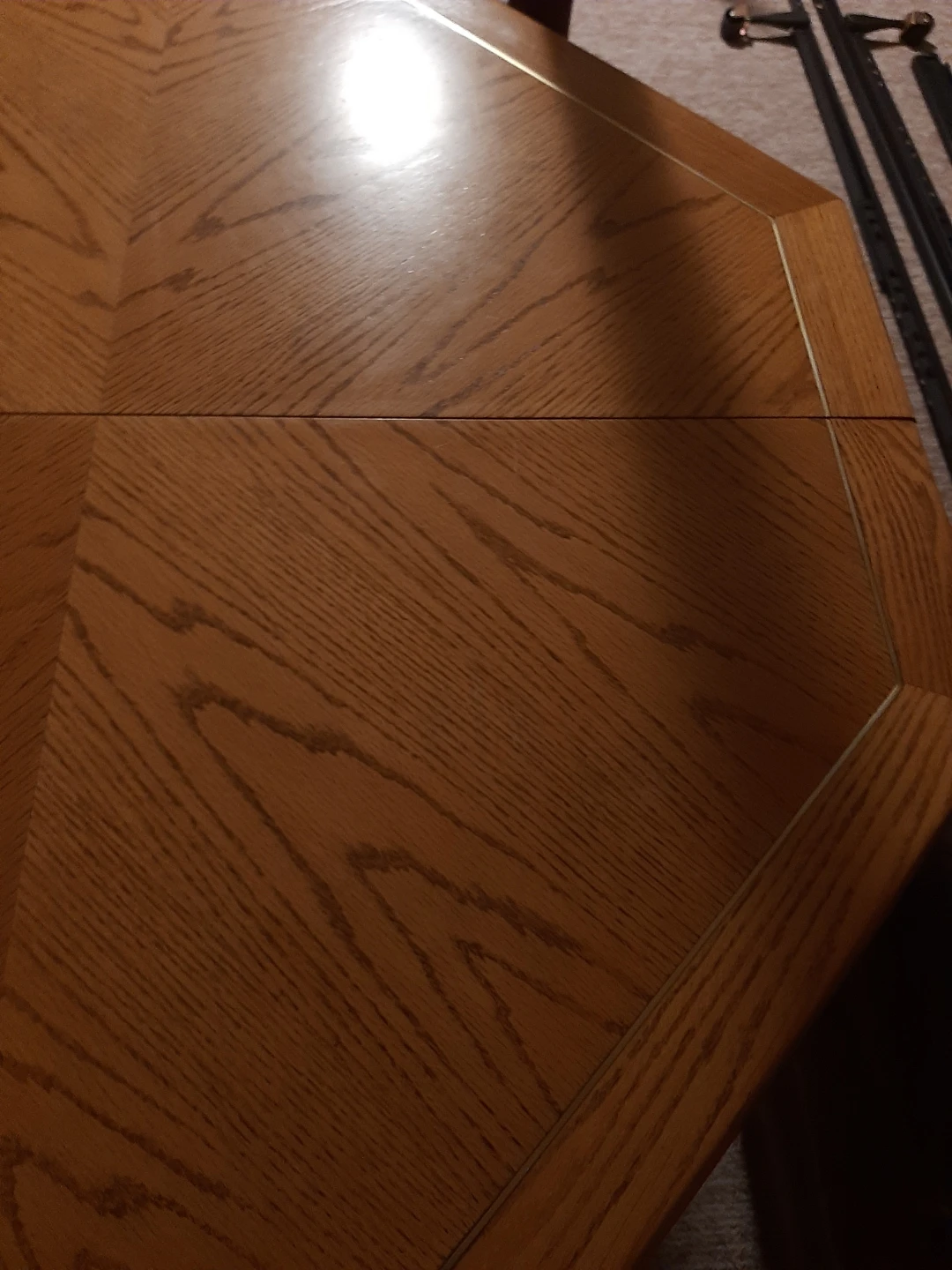 Octagon Wooden Table - photo 3