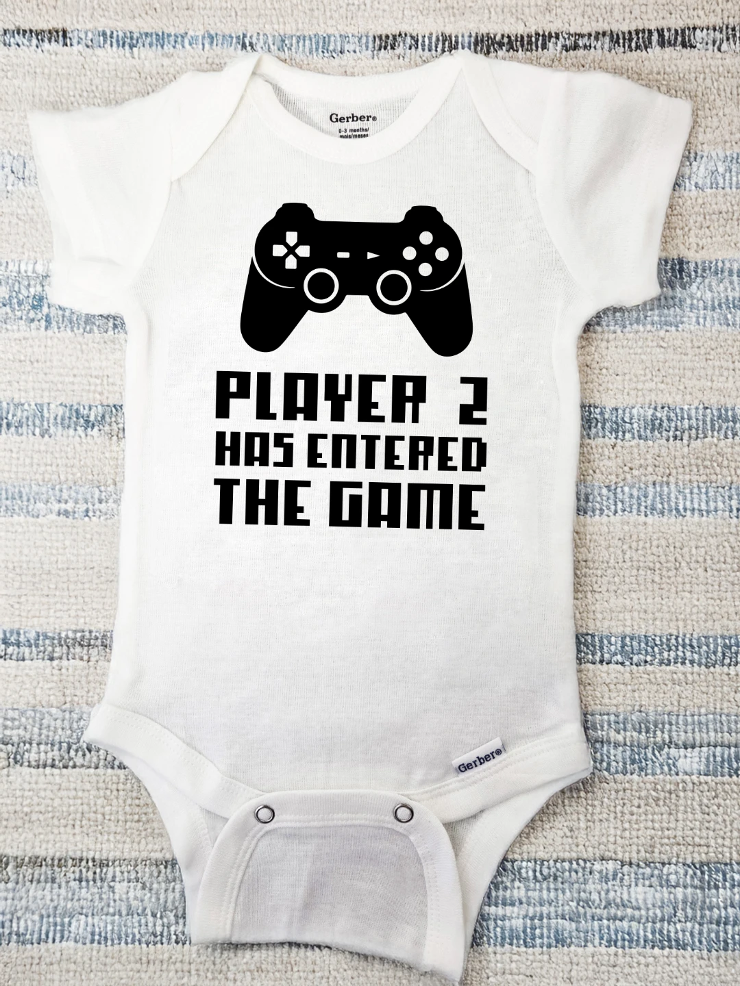 Video Game Onesie Pregnancy Announcement - photo 2
