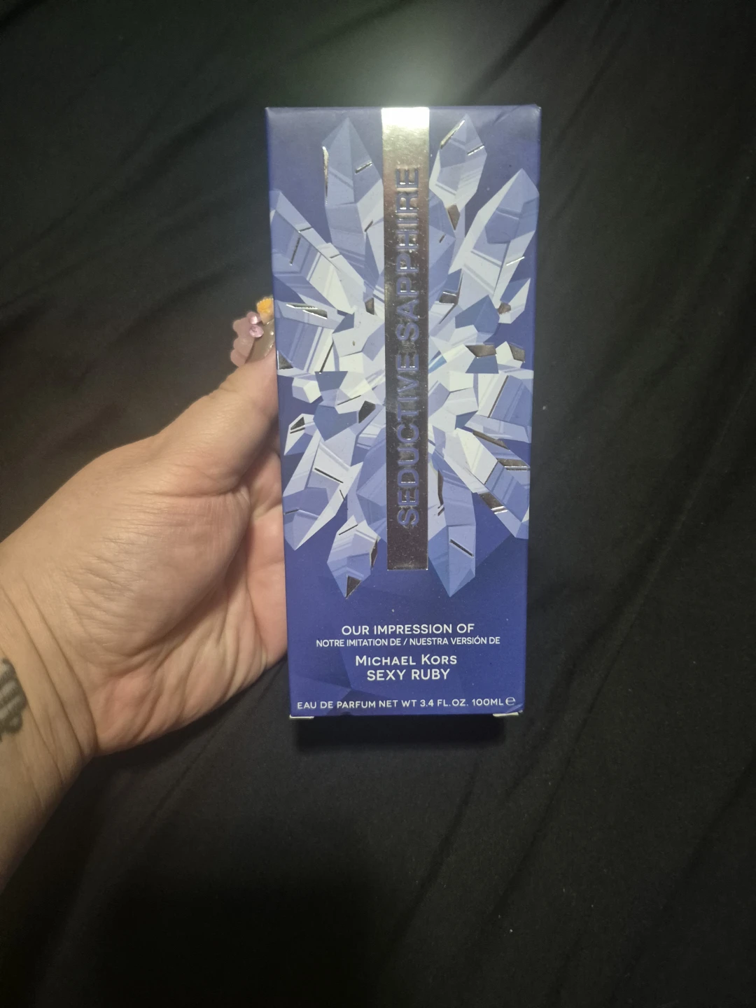 Seductive Sapphire Eau de Parfum for Women, 3.4 oz